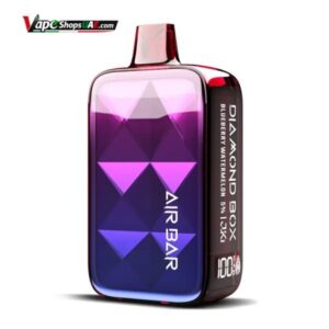 Air Bar Diamond Box 20000 Puffs 50mg Disposable Vape in Dubai blueberry watermelon