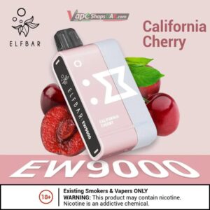 ELF BAR EW9000 Prefilled Pod Kit 9000 Puffs 50mg disposable vape in Dubai - california cherry