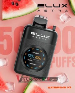 Elux Astra 50000 Puffs Disposable Vape in Dubai Watermelon Ice