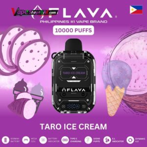 Flava Nimmbox 10000 Puffs TARO ICE CREAM