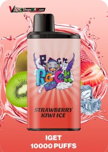 IGET BAR PRO 10000 Puffs Disposable Vape Strawberry Kiwi Ice