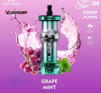 Mosmo Sultan 50K Puffs Disposable Vape grape mint