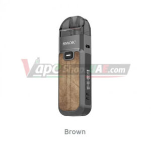 SMOK-Nord-5-Leather-Series-80W-Pod-System-kit-In-Dubai-brown