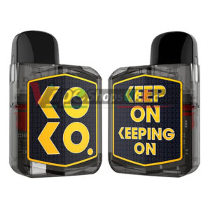 Uwell Caliburn Koko Prime Vision Kit Dark Translucent Black & Gold