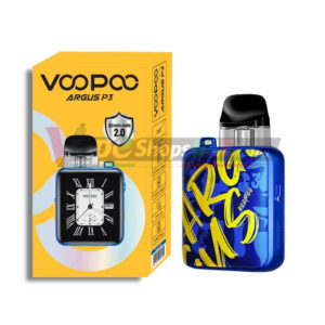 VOOPOO Argus P3 Pod Kit in Dubai Blue Leather