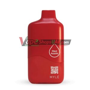 myle meta 9000 puffs 50mg nicotine in dubai red apple