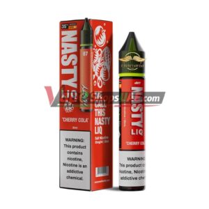 nasty liq nicotine salt e-liquid 30ml in dubai cherry cola