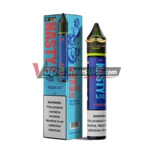 nasty liq nicotine salt e-liquid 30ml in dubai peach ice