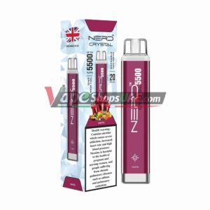 nerd crystal 5500 puffs disposable vape in dubai uae vimto