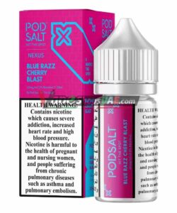 pod salt nexus e-liquid 20mg nicotine 30ml in uae blue razz cherry blast
