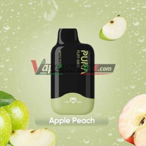 pura 6000 puffs 20mg disposable vape in uae apple peach