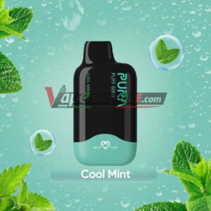 pura 6000 puffs 20mg disposable vape in uae cool mint