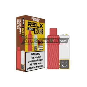 relx creator starter kit 15000 puffs disposable vape in uae hazelnut coffee