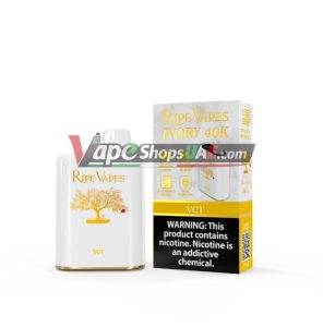 ripe vapes ivory 40000 puffs 20mg disposable vape in uae vct