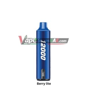 smooth whale 12000 puffs 20mg and 50mg disposable rechargeable vape in dubai uae berry lite