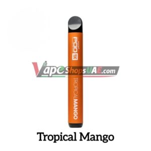 vgod pod 1k 1500 puffs 50mg nicotine disposable vape in uae tropical mango