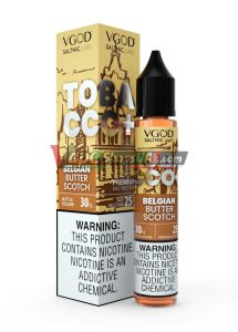 vgod tobacco plus saltnic 30ml e liquid 25mg 50mg in dubai uae belgian butter scotch