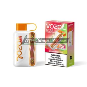 vozol star 40000 puffs 50mg nicotine in uae strawberry kiwi