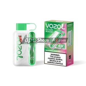 vozol star 40000 puffs 50mg nicotine in uae watermelon bubble gum