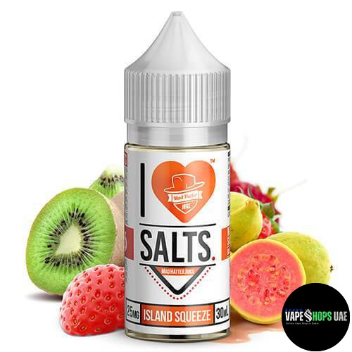 ISLAND SQUEEZE - I LOVE SALTS - MAD HATTER JUICE - 30ML
