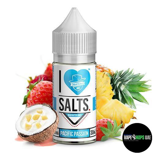 PACIFIC PASSION - I LOVE SALTS - MAD HATTER JUICE - 30ML
