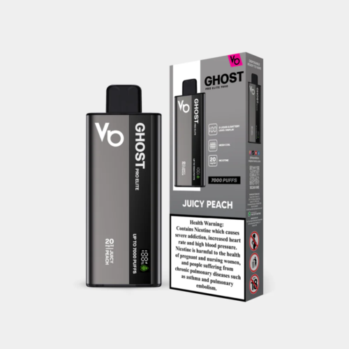 VAPES BARS GHOST PRO ELITE 7000 PUFFS IN DUBAI - JUICY PEACH