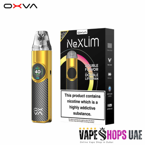 OXVA NeXLIM Pod System Kit In UAE - Black Gold