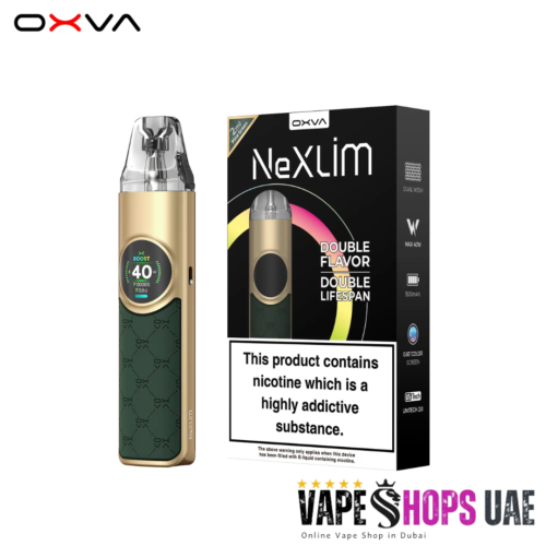 OXVA NeXLIM Pod System Kit In UAE - Pine Green