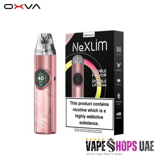 OXVA NeXLIM Pod System Kit In UAE - Rose Gold