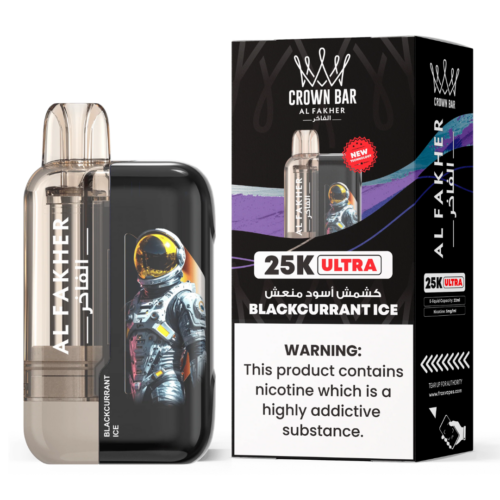 Al Fakher Ultra 25000 Puffs Disposable Vape - Blackcurrant Ice