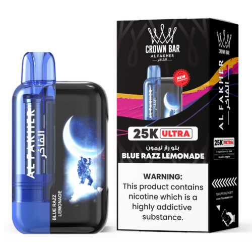 Al Fakher Ultra 25000 Puffs Disposable Vape - Blue Razz Lemonade