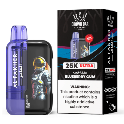 Al Fakher Ultra 25000 Puffs Disposable Vape - Blueberry Gum