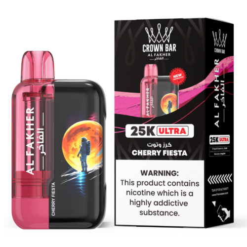 Al Fakher Ultra 25000 Puffs Disposable Vape - Cherry Fiesta