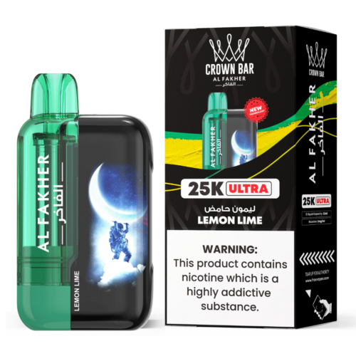 Al Fakher Ultra 25000 Puffs Disposable Vape - Lemon Lime