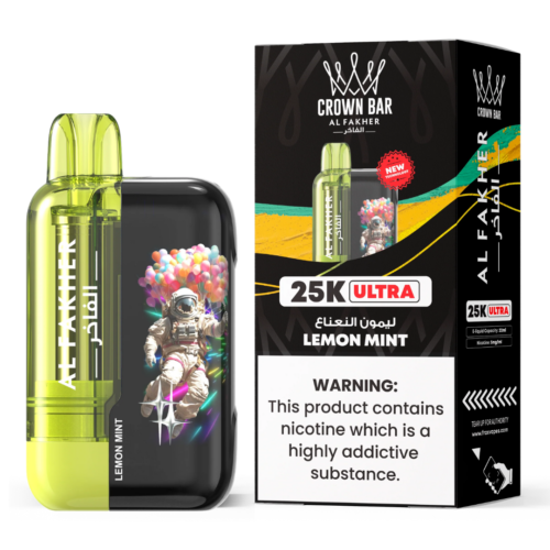 Al Fakher Ultra 25000 Puffs Disposable Vape - Lemon Mint