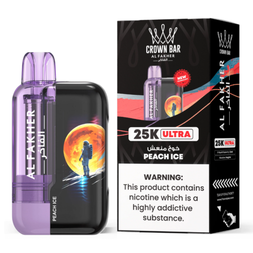 Al Fakher Ultra 25000 Puffs Disposable Vape - Peach Ice