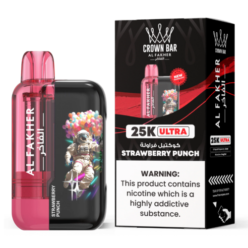 Al Fakher Ultra 25000 Puffs Disposable Vape - Strawberry Punch