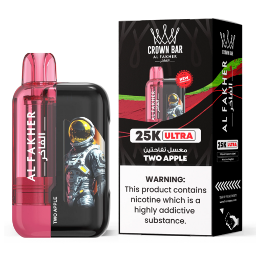 Al Fakher Ultra 25000 Puffs Disposable Vape - Two Apple