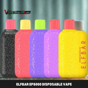 ELF BAR EP8000 puffs Disposable Vape in Dubai