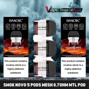 SMOK-Novo-5-Pods-Mesh-0.7ohm-MTL-Replacement-Pod-Cartridge-in-Dubai-UAE