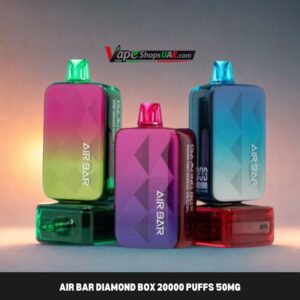 Air Bar Diamond Box 20000 Puffs 50mg Disposable Vape in Dubai