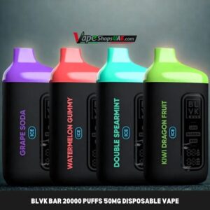BLVK Bar 20000 Puffs 50mg Disposable Vape in Dubai