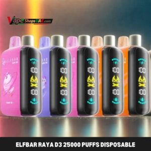 ELFBAR Raya D3 25000 Puffs Disposable Vape in Dubai