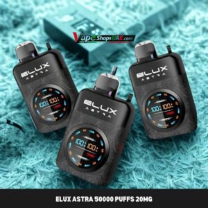 Elux Astra 50000 Puffs 20mg Disposable Vape in Dubai