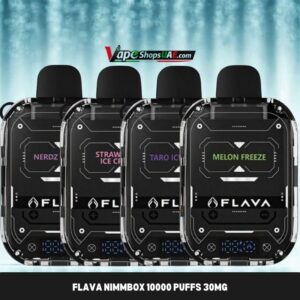 Flava Nimmbox 10000 Puffs 30mg Disposable Vape in Dubai