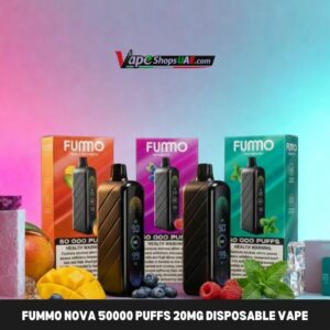Fummo Nova 50000 Puffs 20mg Disposable Vape in Dubai