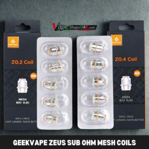 GEEKVAPE Zeus Sub Ohm Mesh Coils in Dubai