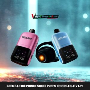 Geek Bar Ice Prince 50000 Puffs Disposable Vape in Dubai
