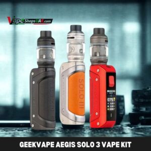 Geekvape Aegis Solo 3 Vape Kit External Battery 100W In Dubai