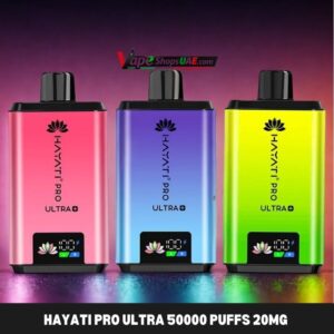 Hayati Pro Ultra 50000 Puffs 20mg Vape in Dubai